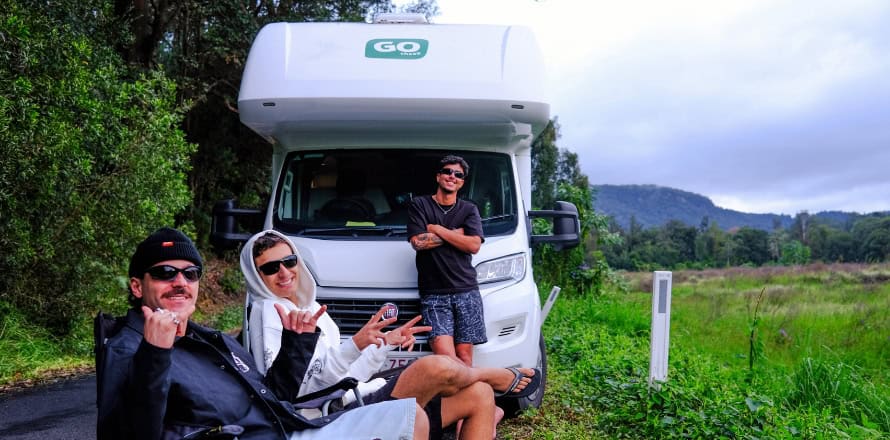  Camping with your mates