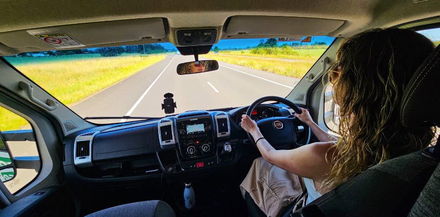 On the go in GoCheap campervan