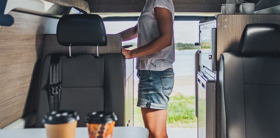 4 Berth Hi Top Interior