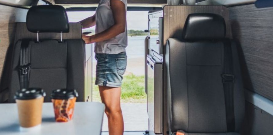 4 Berth Hi Top Interior