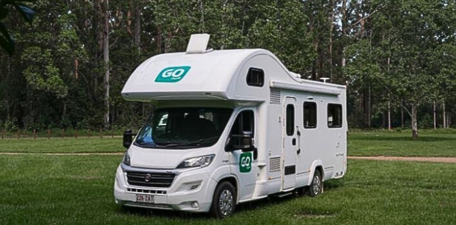 4 Berth Henty parked in nature