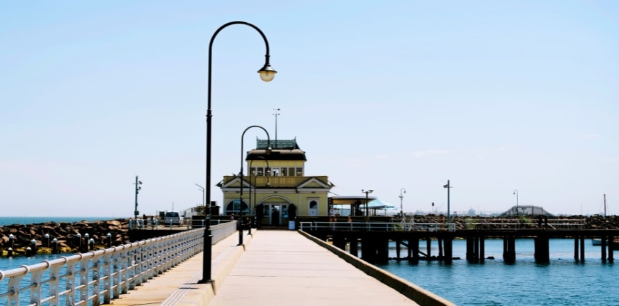 St Kilda Beach and Pier