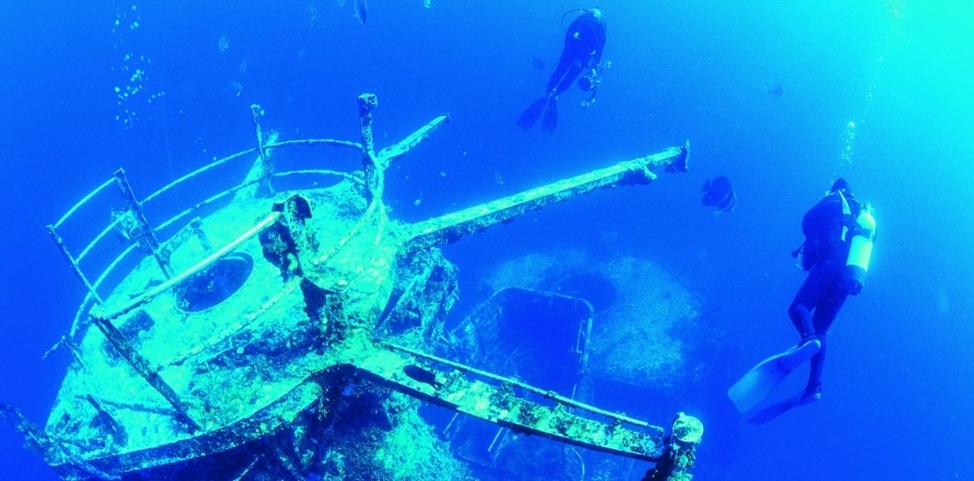 HMAS Swan Dive Wreck