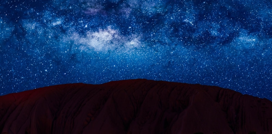 Stargazing at Uluru