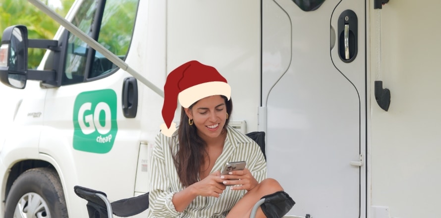 Christmas road trip with GoCheap Campervans