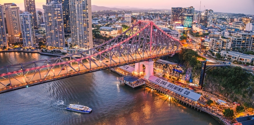 Howard Smith Wharves and Story Bridge